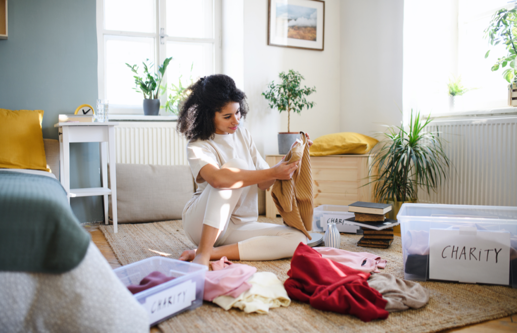 marie kondo tidying decluttering method tips