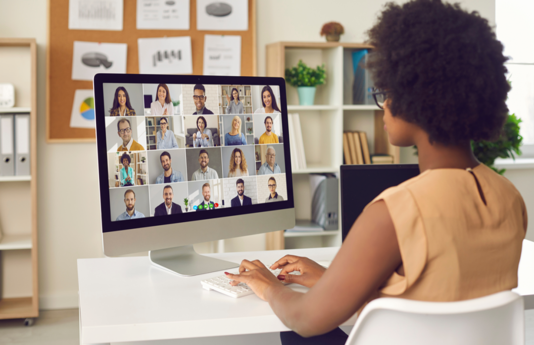 introvert in meeting video call calls