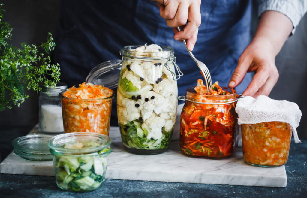 health benefits of fermented foods which diet is good for gut health