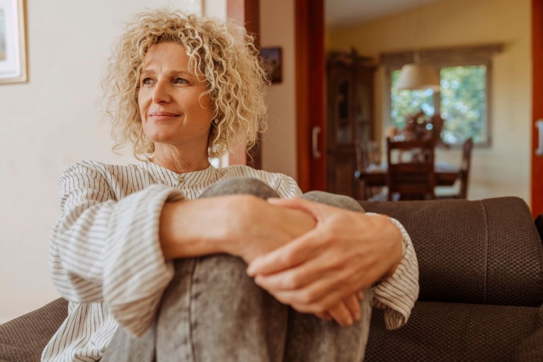 middle aged woman